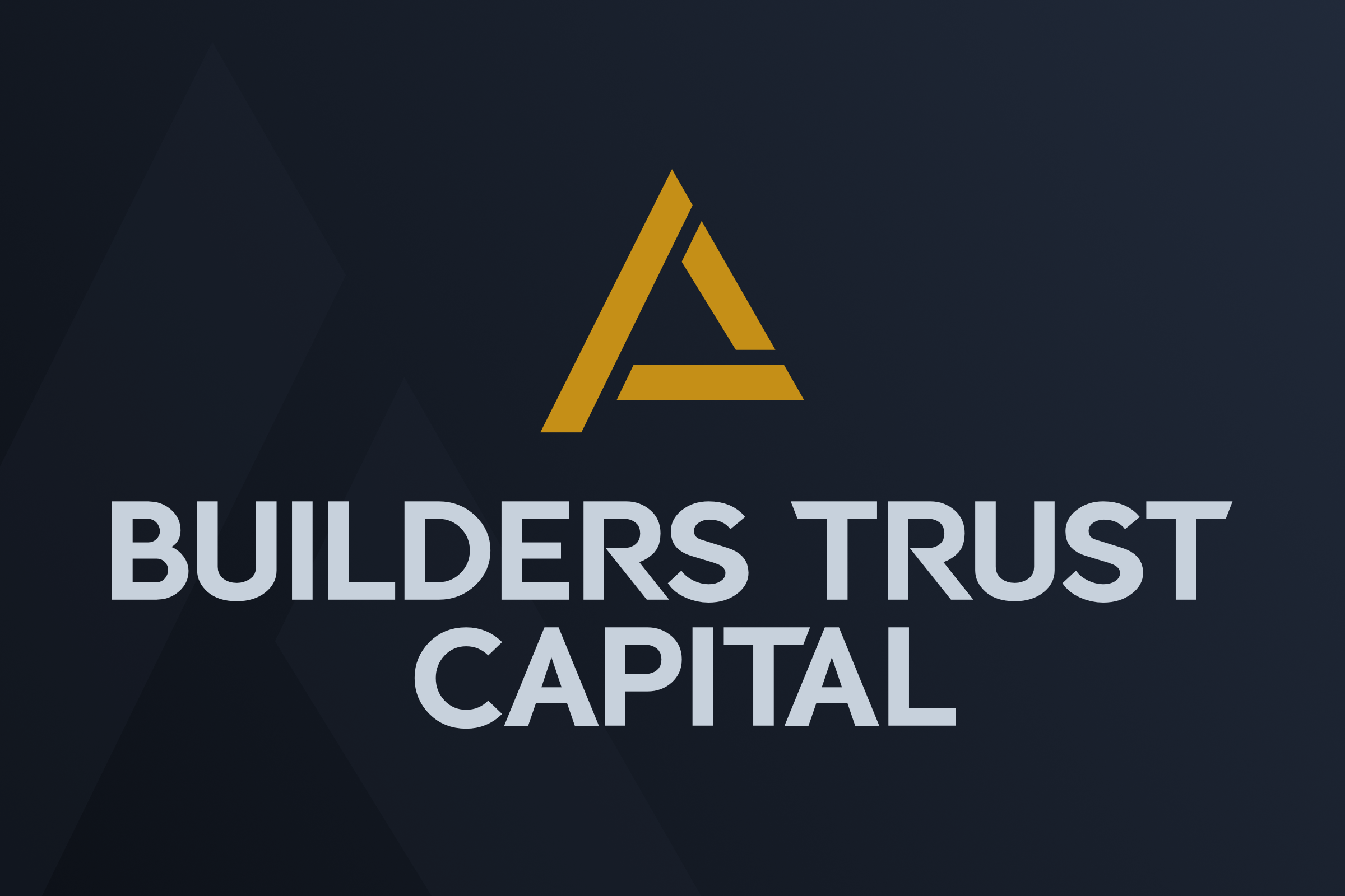 New logo for Builders Trust Logo that reflects their brand substance, and their ideal customers